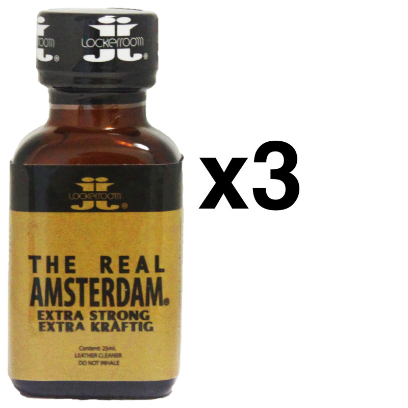 Locker Room REAL AMSTERDAM Retro 25ml x3